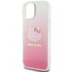 6. Etui Hello Kitty IML Gradient Electrop Kitty Head na iPhone 15 - różowe