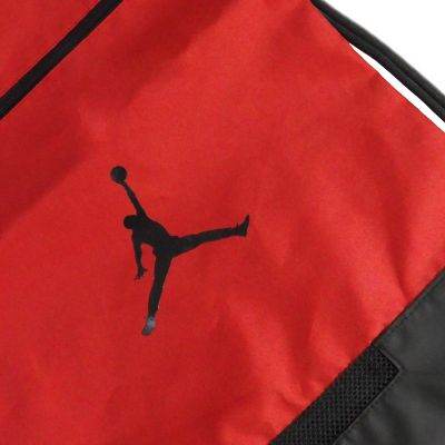 4. Worek szkolny torba gimnastyczna Air Jordan Sport Gym Sack Gym Red Czerwony - 9A0746-R78
