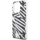 5. Etui Karl Lagerfeld IML Zebra Pattern & Cord na iPhone 15 Pro Max - czarne