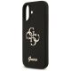 6. Etui Guess Silicone Big 4G Script na iPhone 17 - czarne