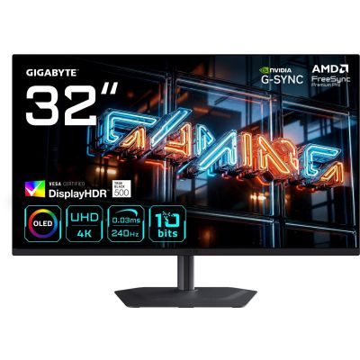 2. MONITOR GIGABYTE QD-OLED 31,5" MO32U24 240Hz
