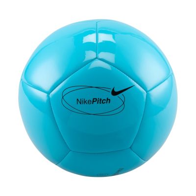 4. Piłka nożna Nike Pitch Team 25 niebieska HV6337 420