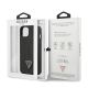 8. Etui Guess Saffiano Triangle Logo na iPhone 14 Plus - czarne
