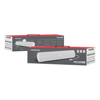 10. Moduł głośników GENESIS NCS-2305 Biały 2.0 kan. 10 W