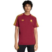 Koszulka męska adidas AS Roma Originals Tee bordowa JZ7185