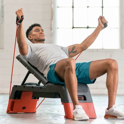 4. Step Reebok regulowany z funkcją ławki RAP-15170RD