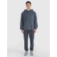 7. Bluza dresowa nierozpinana z kapturem męska 4F 4FRSS25TSWSM2181-22S