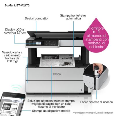 24. Urządzenie wielofunkcyjne Epson EcoTank M2170