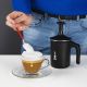 8. Bialetti 00AGR394 spieniacz do mleka Ręczny spieniacz do mleka Czarny