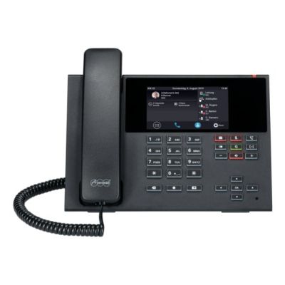 2. Telefon VoIP Auerswald COMfortel D-400 z identyfikacją dzwoniącego / Połączenie oczekujące - SIP, RTP, SRTP, SIPS - 6 linii