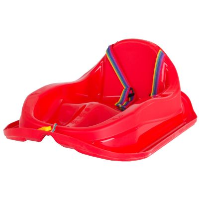 7. SANKI PLASTIKOWE MINI BOBEK CZERWONE