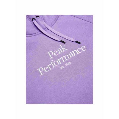3. Bluza Peak Performance W Original Hood fioletowy
