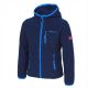 3. Kurtka polarowa dziecięca TrollKids Kids Stavanger Jacket navy/light blue wiatroszczelna niebieska (706-110)