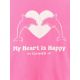 6. T-shirt loose z nadrukiem dziewczęc 4F 4FJRSS26TTSHF3908-54N