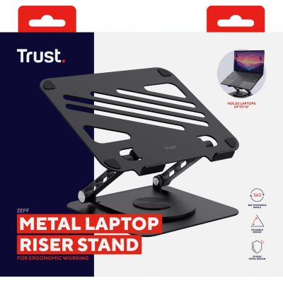 9. Podstawka pod laptopa Trust ZEFF METAL Black