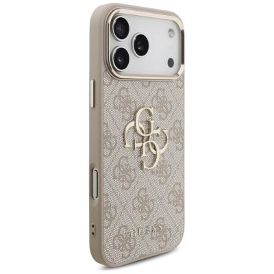 4. Etui Guess 4G Big 4G Classic Logo na iPhone 17 Pro Max / 18 Pro Max - różowo-złote