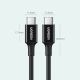 14. Kabel Ugreen US300 USB-C - USB-C PD QC FCP 100W 5A 480Mb/s 2m - biały