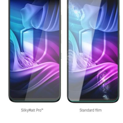 4. Folia matowa 3mk Silky Matt Pro na TCL 60 5G / 60R 5G / 60 SE NXTPAPER 5G