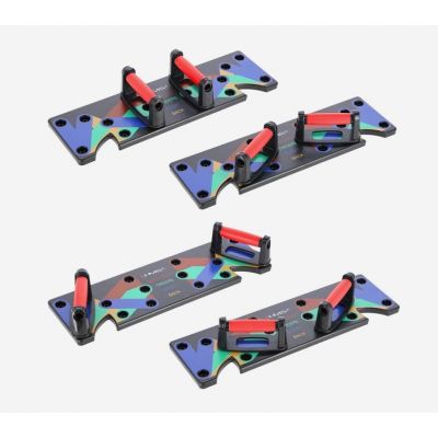 4. Wielofunkcyjna deska do pompek HMS PU10 czerwona