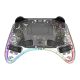 3. Deltaco Gaming GAM-198-T kontroler gier Przezroczysty Bluetooth/USB Gamepad Nintendo Switch, Nintendo Switch 2, Nintendo Switch OLED, Android, PC