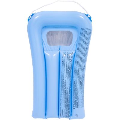 17. MATERAC PLAŻOWY Z OKIENKIEM PODWODNY ŚWIAT 74x48CM 37591 - NIEBIESKI