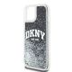 6. Etui DKNY Liquid Glitter Big Logo na iPhone 14 / 15 / 13 - czarne