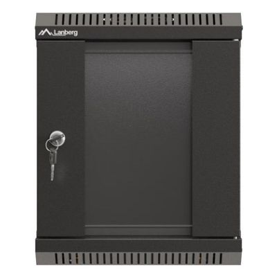 3. Lanberg WF11-3306-10B stojak 6U Szafa wisząca Czarny
