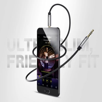 12. Kabel Ugreen AV119 10737 audio mini jack 3,5mm / mini jack 3,5mm 5m - czarny