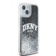 4. Etui DKNY Liquid Glitter Big Logo na iPhone 14 / 15 / 13 - czarne