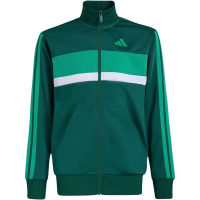 3. Dres dla dzieci adidas Seasonal Essentials Tiberio 3-Stripes zielony KT1665