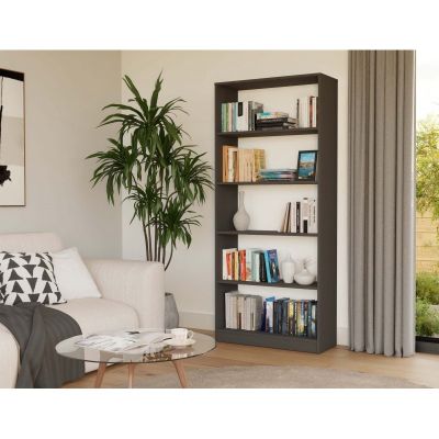 10. REGAŁ NA KSIĄŻKI 80 CM ANTRACYT