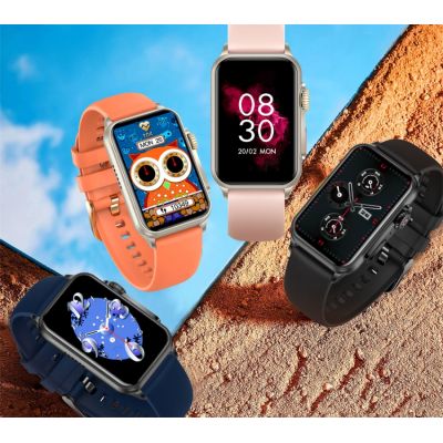 5. Smartwatch Damski RUBICON RNCF06 Black SMARUB215