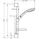 3. Hansgrohe Croma 100 system prysznicowy Chrom