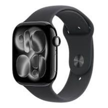 Apple Watch Series 11Â GPS + Cellular 42mm Space Grey Aluminium Case with Black Sport Band - M/L