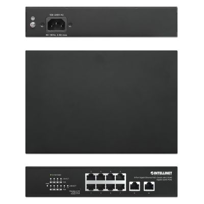 5. Switch giga 8P poe+ 2P uplink