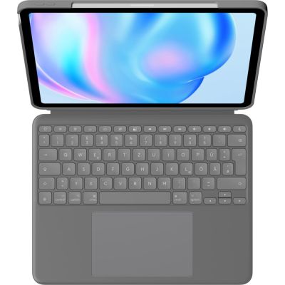 16. Logitech Combo Touch do iPada Air 13" M2 - Klawiatura - QWERTZ
