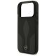 6. Etui Mercedes Leather The Move MagSafe na iPhone 17 Pro - czarne
