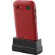 7. Doro Leva E10 6,1 cm (2.4") 118,9 g Czerwony Telefon dla seniora