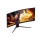 12. AOC G4 CU34G4ZCA monitor komputerowy 86,4 cm (34") 3440 x 1440 px Wide Quad HD Czarny, Czerwony