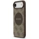 2. Etui Guess 4G Circle Classic Logo MagSafe na iPhone Air - brązowe