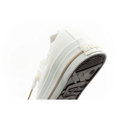 7. Lee Cooper buty sportowe damskie trampki modne białe wsuwane