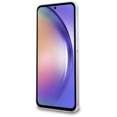 7. Etui Hello Kitty IML Gradient Electrop Kitty Head na Samsung Galaxy A55 - różowe