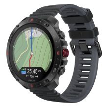 Polar Grit X2 Pro 3,53 cm (1.39") AMOLED 48.6 mm Cyfrowy 454 x 454 px Ekran dotykowy Czarny GPS