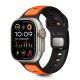 Pasek Tech-Protect IconBand Line na Apple Watch 44 / 45 / 46 / 49 mm - czarno-pomarańczowy