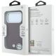 8. Etui BMW Sign Centered Deboss MagSafe na iPhone 17 Pro Max / 18 Pro Max - bordowe