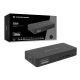 5. Stacja dokująca Conceptronic 17-1 USB-C->HDMI DP 4K/60Hz GbE USB-C bk