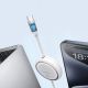 4. Kabel wysuwany Baseus Free2Draw Mini USB-C - USB-C 100W 1m - biały