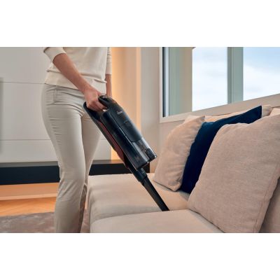 85. Hoover HF610HX 011 Pionowy odkurzacz Bateria Suchy EPA Bez worka 0,7 l 650 W Purpurowy 4 Ah