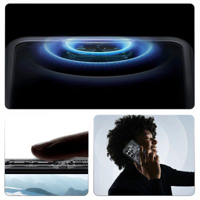 16. Etui Spigen Ultra Hybrid Mag MagSafe na Samsung Galaxy S26 Ultra Zero One - przezroczysto-czarne