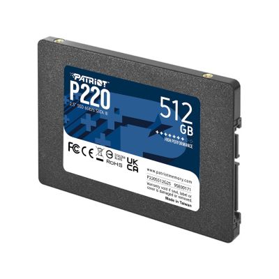 3. SSD PATRIOT P220 512GB SATA3 2,5"